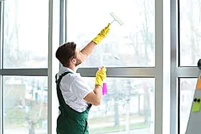 office window cleaner